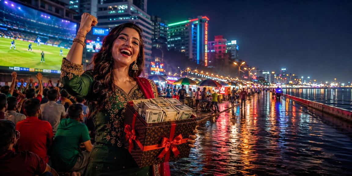 চট্টগ্রামের বিচে ক্রিকেট বেটিং করছেন একজন ব্যবহারকারী