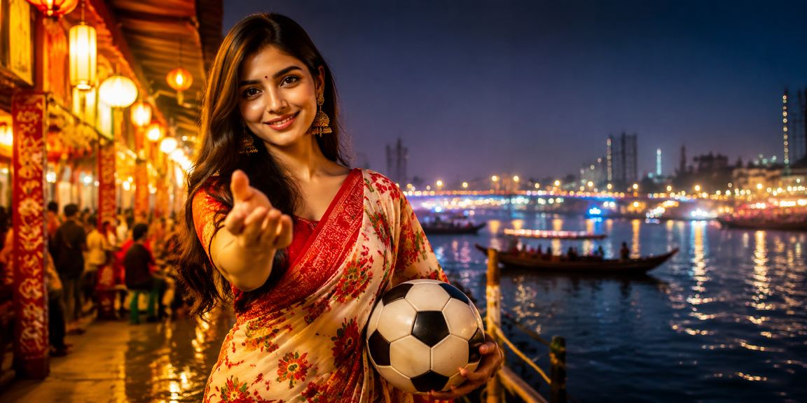নারায়ণগঞ্জে পহেলা বৈশাখের উৎসবে ফুটবল বেটিং উপভোগ